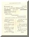 Pagina 20 van het complete feestrevue van het huwelijk tussen Rebecca Leeraar (1912) en Samuel Liefman Mok in 1939.