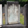 Grafsteen Isaac Leeraar (1885). Hij ligt tezamen met zijn vrouw Line Moses en zoon Alexander Leeraar (1910) begraven op de Joodse begraafplaats Moscowa te Arnhem.