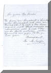 De heer Moritz Gerzon vraagtbij brief of hij Isaac iets eerder naar huis mag laten gaan i.v.m. het Joods Nieuwjaar 1935.