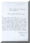 Bij brief van 3 augustus 1937 meldt de heer Moritz Gerson dat hij geld tekort komt.